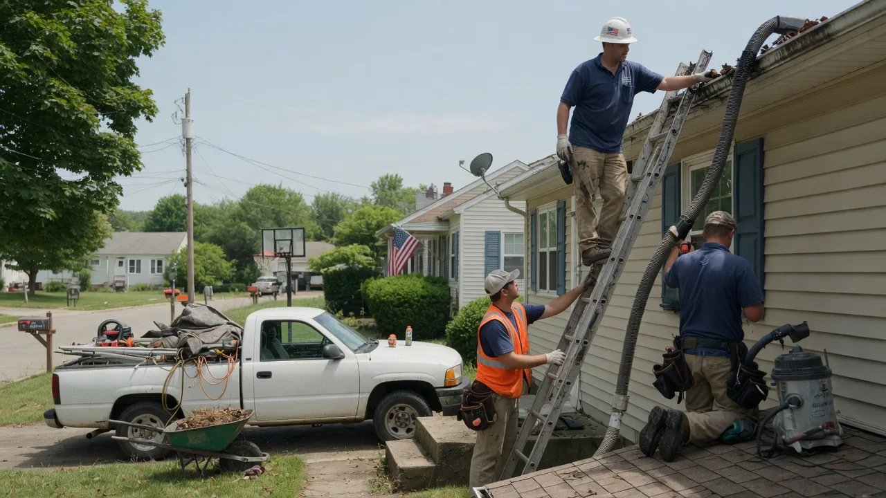 Gutter Installation in New Salem, IL near me